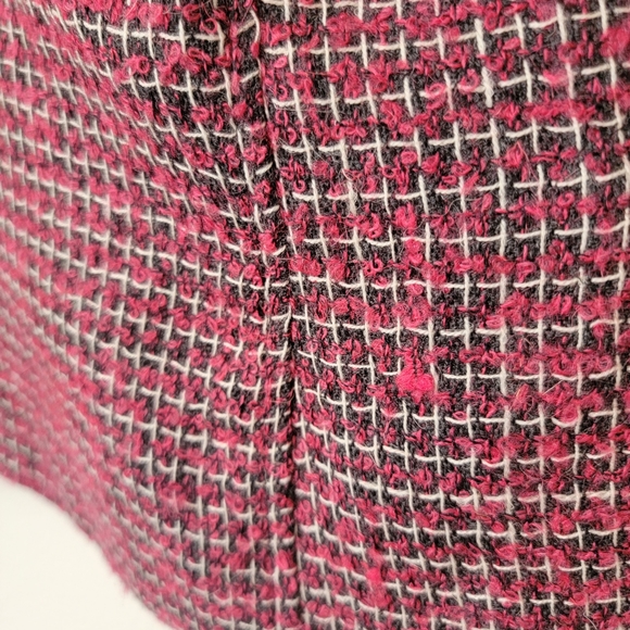 Pink and Black Tweed Harve Benard jacket size 10 - Picture 3 of 6
